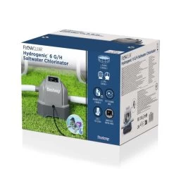 Bestway Zoutwatersysteem (max 22.712 Liter) -Watersporten Verkoop 1900 1900 bestway zoutwatersysteem verpakking