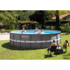 Intex Ultra Frame XTR Pool - 549 X 132 Cm - Met Zandfilterpomp En Accessoires -Watersporten Verkoop 26332 in use 1