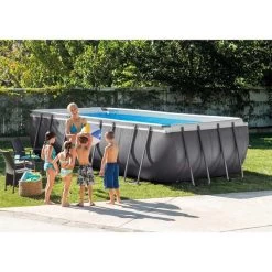 Intex Ultra Frame XTR Pool - 549 X 274 X 132 Cm - Met Zandfilterpomp En Accessoires 7 Intex Ultra Frame XTR Pool - 549 X 274 X 132 Cm - Met Zandfilterpomp En Accessoires -Watersporten Verkoop 26352 in use