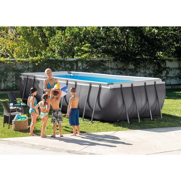 Intex Ultra Frame XTR Pool - 549 X 274 X 132 Cm - Met Zandfilterpomp En Accessoires 4 Intex Ultra Frame XTR Pool - 549 X 274 X 132 Cm - Met Zandfilterpomp En Accessoires - Afbeelding 2