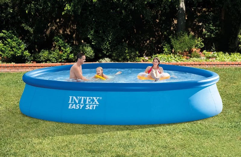 Intex Easy Set Pool - 457 X 84 Cm - Met Filterpomp 4 Intex Easy Set Pool - 457 X 84 Cm - Met Filterpomp - Afbeelding 2