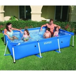 Intex Metal Frame Pool - 260 X 160 X 65 Cm 8 Intex Metal Frame Pool - 260 X 160 X 65 Cm -Watersporten Verkoop 28270 02 1