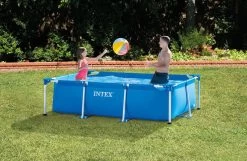 Intex Metal Frame Pool - 260 X 160 X 65 Cm 7 Intex Metal Frame Pool - 260 X 160 X 65 Cm -Watersporten Verkoop 28271 02