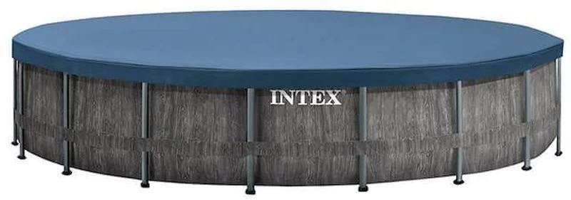Intex Prism Frame Pool Greywood - 549 X 122 Cm – Met Filterpomp En Accessoires 5 Intex Prism Frame Pool Greywood - 549 X 122 Cm – Met Filterpomp En Accessoires - Afbeelding 3