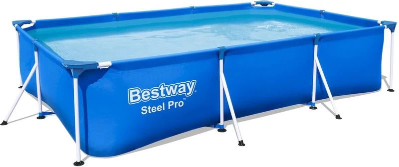 Bestway Steel Pro Zwembad - 300 X 201 X 66 Cm 4 Bestway Steel Pro Zwembad - 300 X 201 X 66 Cm - Afbeelding 2