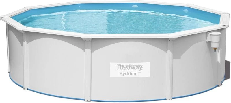 Bestway Hydrium Alderney Metalen Zwembad Ø460 X 120 Cm 4 Bestway Hydrium Alderney Metalen Zwembad Ø460 X 120 Cm - Afbeelding 2