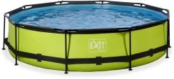 EXIT TOYS EXIT Lime Zwembad - 360 X 76 Cm - Met Filterpomp