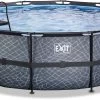 EXIT TOYS EXIT Stone Zwembad - 488 X 122 Cm - Met Zandfilterpomp En Trap -Watersporten Verkoop 599 1200 exit 30 27 16 00 int 1