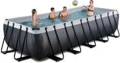 EXIT TOYS EXIT Black Leather Zwembad - 540 X 250 X 122 Cm - Met Zandfilterpomp En Trap -Watersporten Verkoop 633 1200 exit 30 27 53 20 int 5