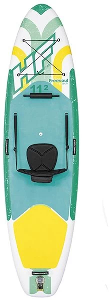 Hydro Force Freesoul Tech Opblaasbare Supboard Set - Met Zitje 5 Hydro Force Freesoul Tech Opblaasbare Supboard Set - Met Zitje - Afbeelding 3