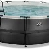 EXIT TOYS EXIT Black Leather Zwembad - 427 X 122 Cm - Met Zandfilterpomp En Trap -Watersporten Verkoop 657 1200 exit 30 27 14 20 int 1