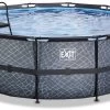 EXIT TOYS EXIT Stone Zwembad - 427 X 122 Cm - Met Zandfilterpomp En Trap 1 EXIT TOYS EXIT Stone Zwembad - 427 X 122 Cm - Met Zandfilterpomp En Trap -Watersporten Verkoop 658 1200 exit 30 27 14 00 int 1