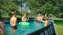 EXIT TOYS EXIT Wood Zwembad - 540 X 250 X 122 Cm - Met Zandfilterpomp En Trap -Watersporten Verkoop 675 1200 exit 30 27 53 10 int 9