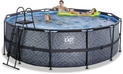 EXIT TOYS EXIT Stone Zwembad - 427 X 122 Cm - Met Zandfilterpomp En Trap -Watersporten Verkoop 724 1200 exit 30 27 14 00 int 4