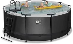 EXIT TOYS EXIT Black Leather Zwembad - 360 X 122 Cm - Met Zandfilterpomp En Trap -Watersporten Verkoop 730 1200 exit 30 27 12 20 int 4