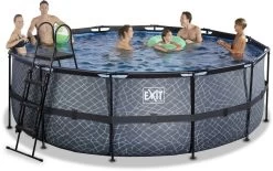 EXIT TOYS EXIT Stone Zwembad - 427 X 122 Cm - Met Zandfilterpomp En Trap -Watersporten Verkoop 754 1200 exit 30 27 14 00 int 5