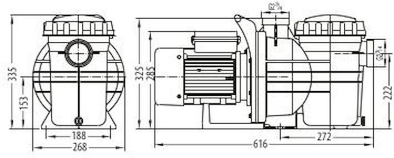 Aquaforte Inverter Variabele Zwembadpomp 5 Aquaforte Inverter Variabele Zwembadpomp - Afbeelding 3
