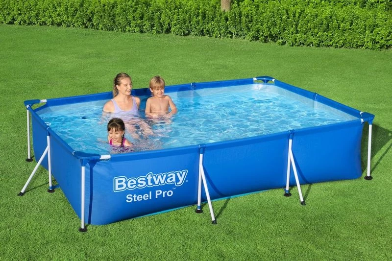 Bestway Steel Pro Zwembad - 300 X 201 X 66 Cm 5 Bestway Steel Pro Zwembad - 300 X 201 X 66 Cm - Afbeelding 3