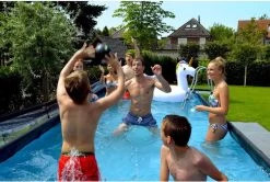 EXIT TOYS EXIT Wood Zwembad - 540 X 250 X 100 Cm - Met Zandfilterpomp En Trap -Watersporten Verkoop 807 1200 exit 30 17 53 10 int 9