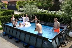 EXIT TOYS EXIT Stone Zwembad - 540 X 250 X 100 Cm - Met Zandfilterpomp En Trap -Watersporten Verkoop 808 1200 exit 30 17 53 00 int 12