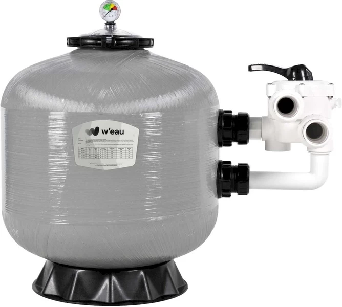 W'eau SPP-500 Polyester Versterkt Side Mount Zandfilter 12m³ 3 W'eau SPP-500 Polyester Versterkt Side Mount Zandfilter 12m³