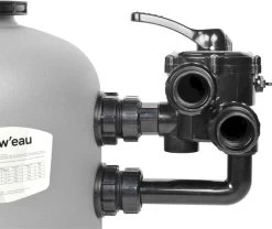 W'eau SPE-700 Side Mount Zandfilter 20m³ -Watersporten Verkoop 900 1071 side mount blackgrey 3