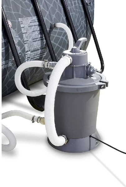 EXIT TOYS EXIT Stone Zwembad - 400 X 200 X 122 Cm - Met Zandfilterpomp En Trap 8 EXIT TOYS EXIT Stone Zwembad - 400 X 200 X 122 Cm - Met Zandfilterpomp En Trap - Afbeelding 6