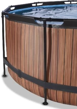 EXIT TOYS EXIT Wood Zwembad - 360 X 122 Cm - Met Zandfilterpomp En Trap -Watersporten Verkoop 900 638 exit 30 27 12 10 int 3