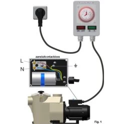 Starline Timersysteem Voor Zwembadpomp -Watersporten Verkoop aansluiten starline timersysteem op zwembadpomp