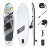Hydro Force White Cap Opblaasbaar Supboard Set - Met Zitje -Watersporten Verkoop bestway hydro force white cap opblaasbaar supboard set9