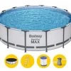 Bestway Steel Pro MAX Zwembad - 427 X 107 Cm - Met Filterpomp En Accessoires 2 Bestway Steel Pro MAX Zwembad - 427 X 107 Cm - Met Filterpomp En Accessoires -Watersporten Verkoop bestway steel pro max zwembad 427 x 107 cm