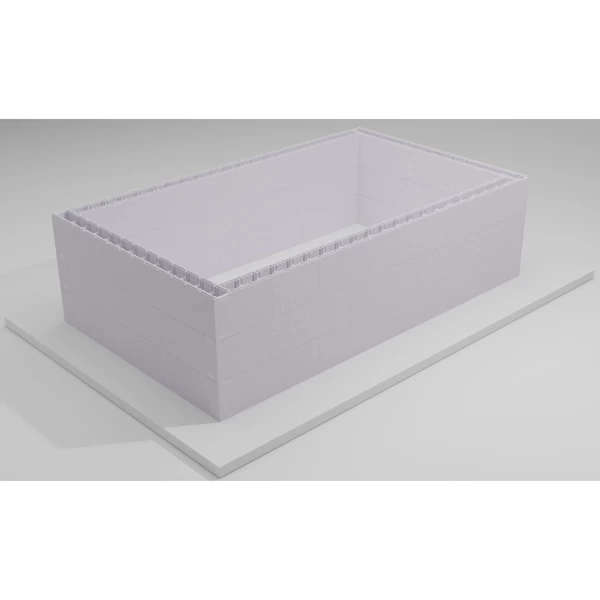 Zelfbouwpakket Zwembad 7.00 X 3.50 X 1.50 M 4 Zelfbouwpakket Zwembad 7.00 X 3.50 X 1.50 M - Afbeelding 2