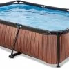 EXIT TOYS EXIT Wood Zwembad - 300 X 200 X 65 Cm - Met Filterpomp -Watersporten Verkoop exit wood zwembad 1