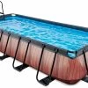 EXIT TOYS EXIT Wood Zwembad - 540 X 250 X 100 Cm - Met Zandfilterpomp En Trap 2 EXIT TOYS EXIT Wood Zwembad - 540 X 250 X 100 Cm - Met Zandfilterpomp En Trap -Watersporten Verkoop exit wood zwembad 540 x 250 x 100 cm met zandfilterpomp en trap
