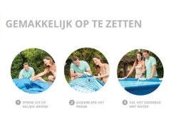 Intex Metal Frame Pool - 366 X 76 Cm - Met Filterpomp -Watersporten Verkoop intex opzetinstructie 1