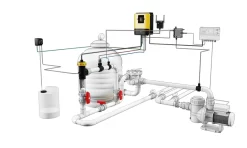 Sugar Valley Hidrolife Sal33 Zoutelektrolyse (tot 210m3) -Watersporten Verkoop sugar valley hidrolife installatie 1