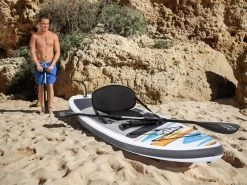 Hydro Force White Cap Opblaasbaar Supboard Set - Met Zitje -Watersporten Verkoop supboard oppompen