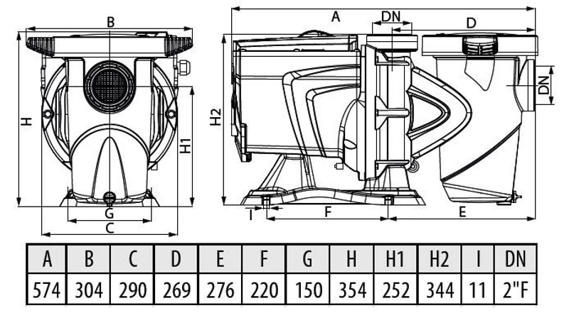DAB E-Swim 300 M Variabele Zwembadpomp 10 DAB E-Swim 300 M Variabele Zwembadpomp - Afbeelding 8