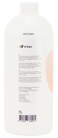 W'eau Filter Cleaner - 1 Liter 7 W'eau Filter Cleaner - 1 Liter -Watersporten Verkoop weau filter cleaner2