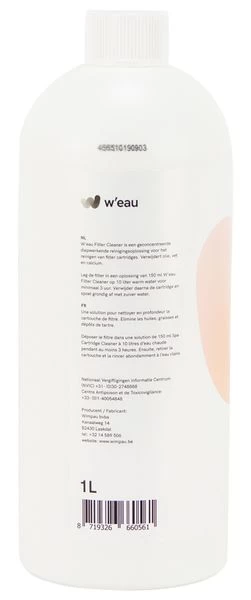 W'eau Filter Cleaner - 1 Liter 5 W'eau Filter Cleaner - 1 Liter - Afbeelding 3