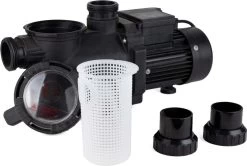 W'eau Opti Zwembadpomp 14m³ -Watersporten Verkoop zwembadpomp zwart 4 1
